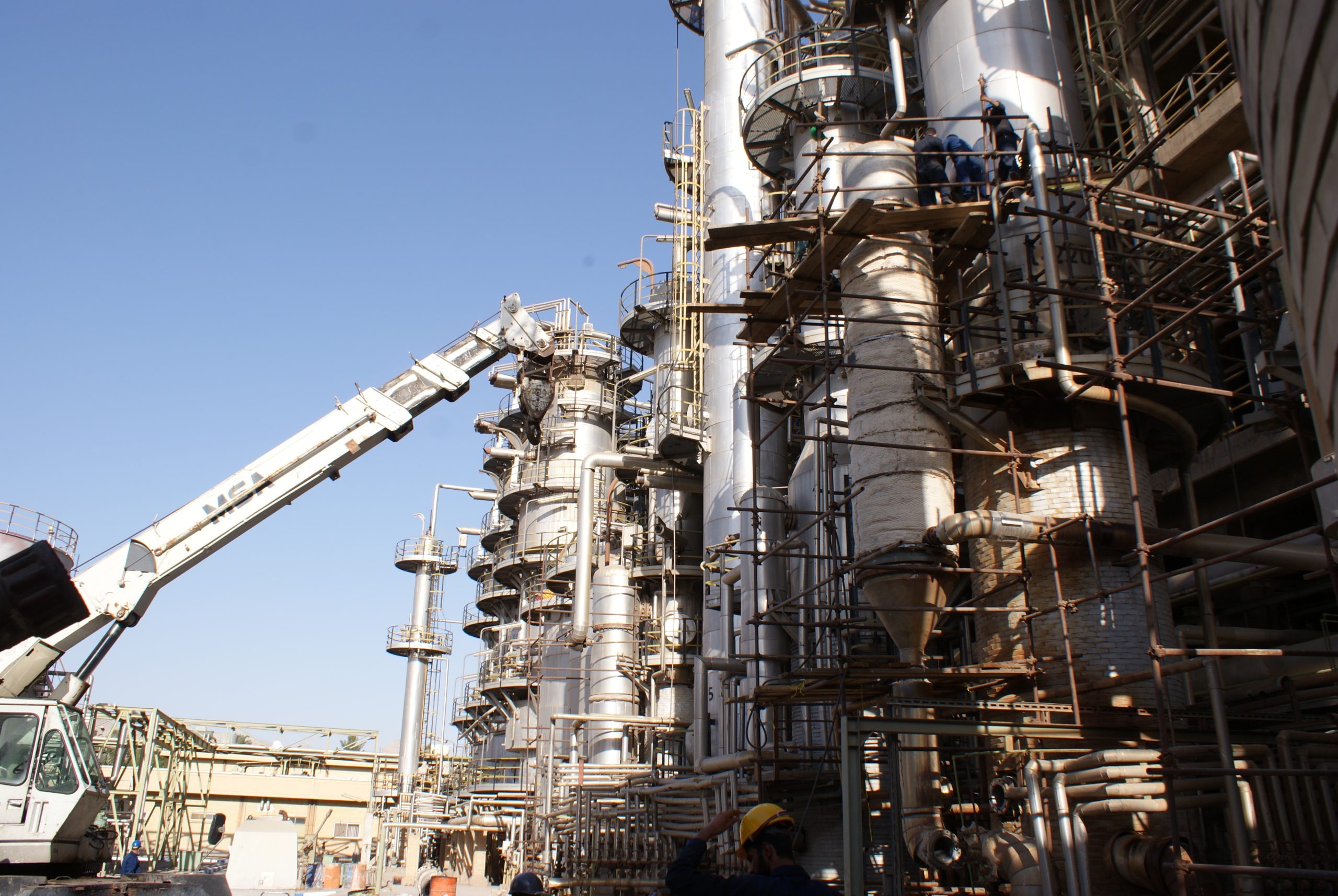 نصب مبدل(Off Gas Condense) E – 134 در 20 متری ساختمان FO1